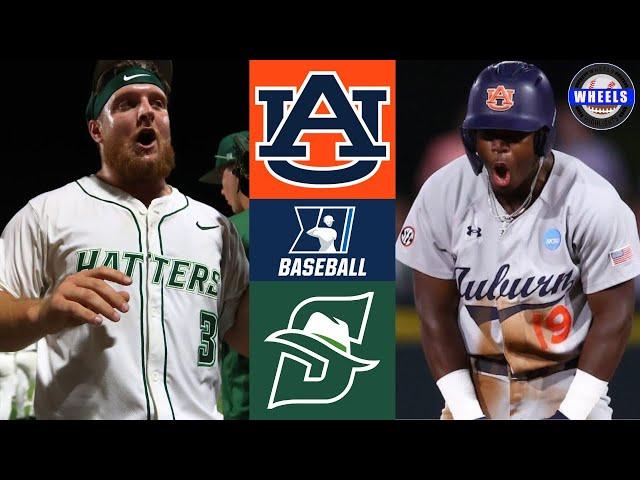 #4 Auburn vs Stetson (Great Game!) | Regionals Winners Bracket | 2025 College Baseball Highlights