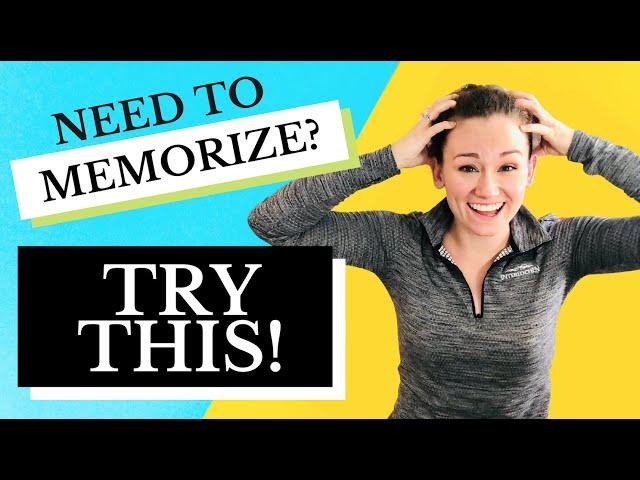 7 FAST & EASY TIPS for Memorizing Anything - Best Memorization Techniques