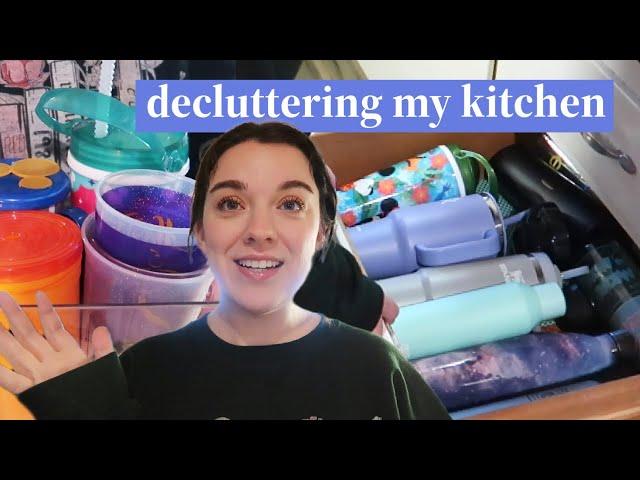 decluttering my entire kitchen! ️ 12 days of decluttering for 2025