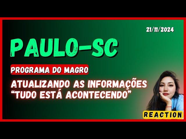 PAULO-SC "ATUALIZANDO AS INFORMAÇÕES"