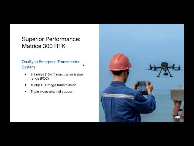 Drones in Oil & Gas Webinar: Inspections and Asset Management with the DJI M300 RTK and Zenmuse H20