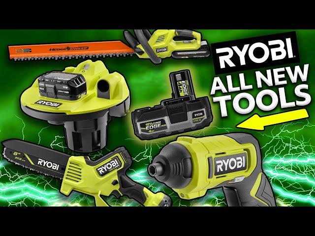 10 New Tools from Ryobi You NEED to know about!