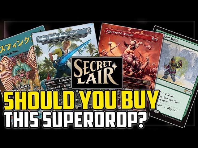 HUGE Secret Lair Summer and Final Fantasy Superdrop! Value Breakdown and More - Magic: The Gathering