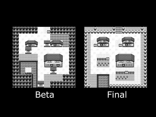 Pokémon Red & Blue BETA '94 - Early Maps (Part 1)