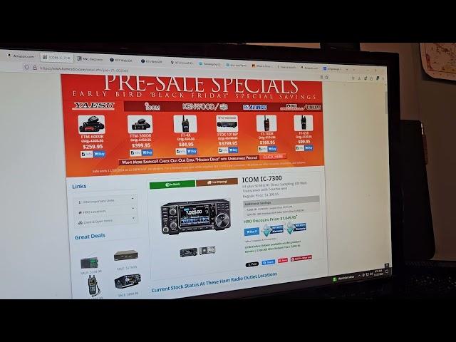 Ham radio outlet pre sale black friday is on