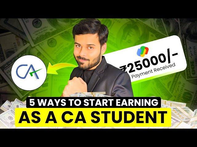 Make Your FIRST ₹25,000 Freelancing in 30 DAYS as Student | CA Mohit Patidar