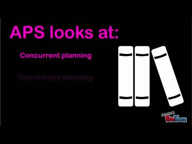 Advanced planning system