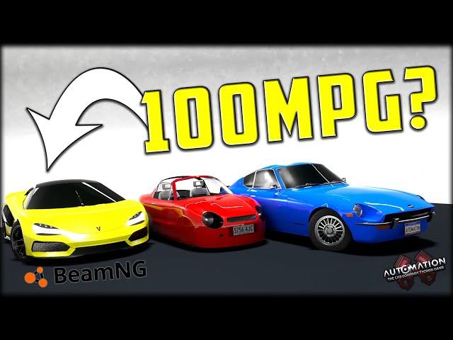 We Built Crazy Track Cars And Raced Them In BeamNG MULTIPLAYER!!  Automation - BeamNG