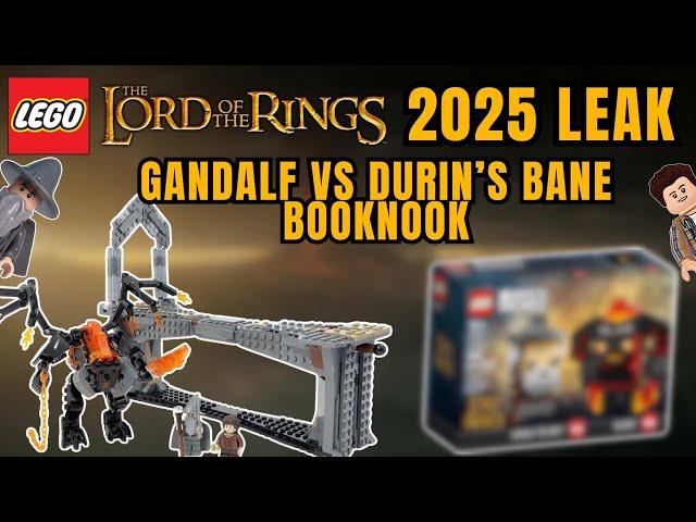 NEW LEGO LORD OF THE RINGS 2025 LEAK -GANDALF VS BALROG