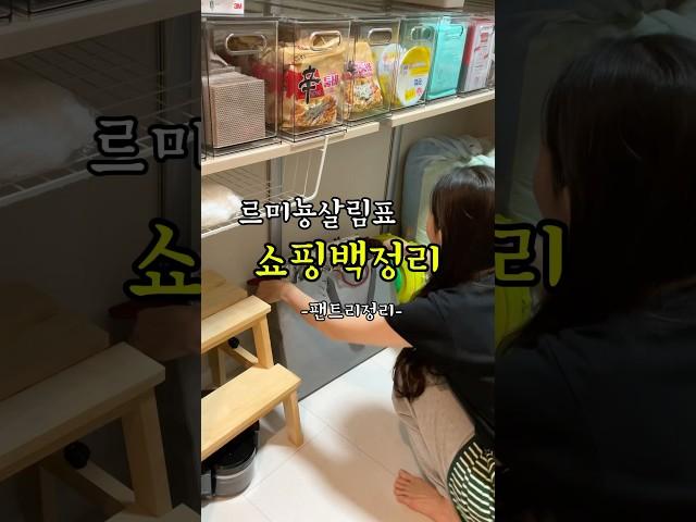쇼핑백정리끝판왕#르미뇽살림표쇼핑백정리#쇼핑백정리#쇼핑백#팬트리#팬트리정리#틈새수납#틈새활용#공중부양정리#르미뇽살림#야무진정리#정리수납#다이소템#쿠팡템추천