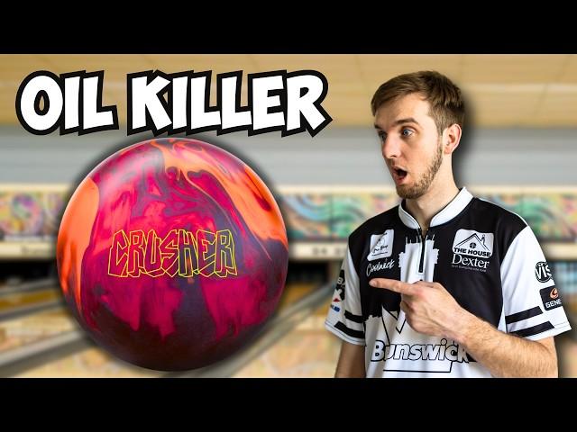 The STRONGEST Bowling Ball Of The YEAR | Ebonite CRUSHER Review