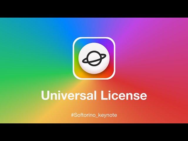 Meet the New Universal License | Softorino_Next 