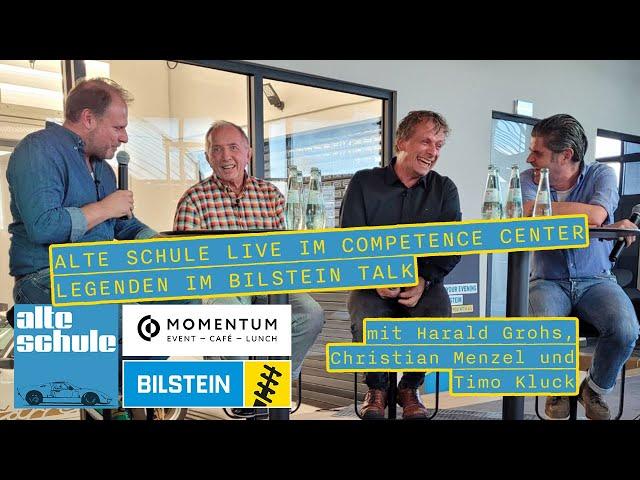 Alte Schule live // Legenden im Bilstein Talk mit Harald Grohs, Christian Menzel und Timo Kluck