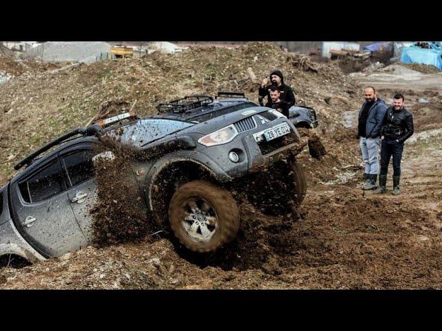 Toyota HiluxNissan NavaraMitsubishi L200Toyota Landcruiser  OFF ROAD  TURKIYE