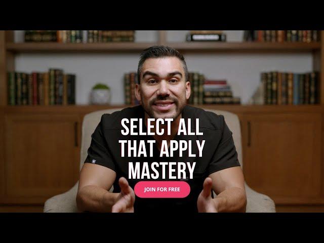 Select All That Apply Question Mastery | NCLEX Review Series Nurse Mike's Tips & Tricks