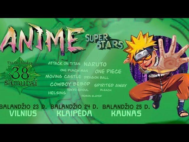 Anime Superstars. 38 Samurai Orchestra in Vilnius, Lithuania. 2023.04.23.