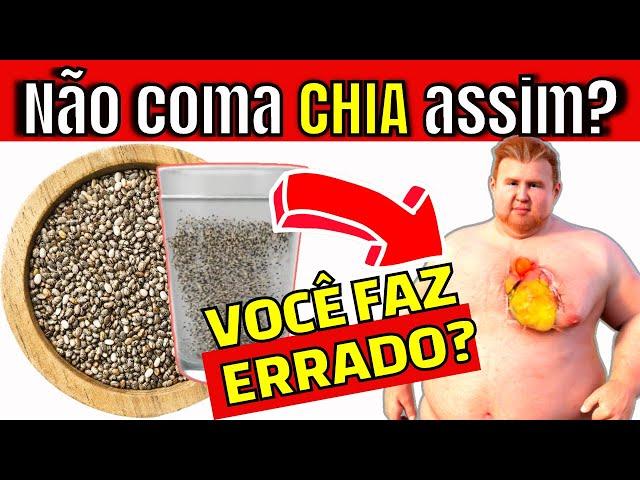 Coma CHIA da maneira correta e perca peso e baixe os triglicerídeos | como ativar sementes de chia