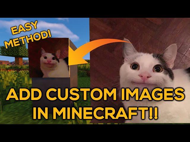 How To Add Custom Images In Minecraft Java Edition (Easy Method)