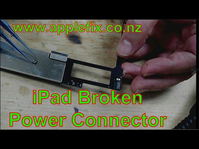 iPad Volume button broken connector repair | ipad repairs hamilton New Zealand | AppleFix NZ