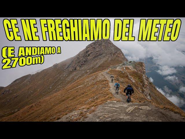 Ce ne freghiamo del meteo e andiamo a 2720m | M. Zerbion