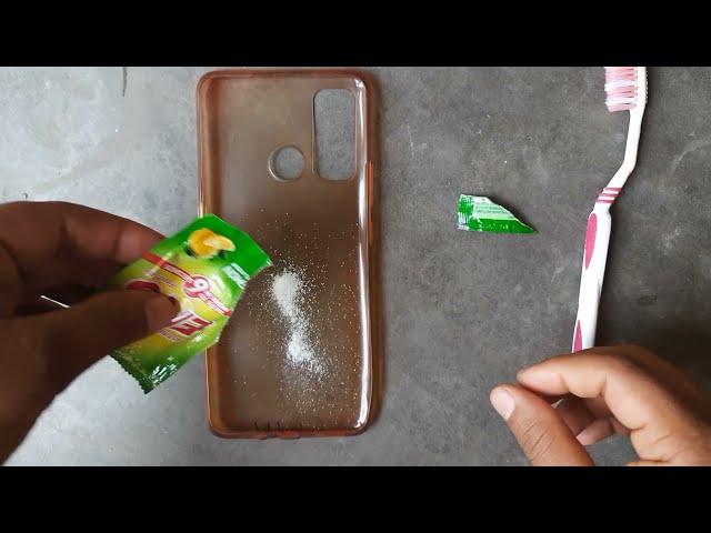 Eno Se Mobile Cover Saaf Karne Ka Tarika ! Mobile Cover Cleaning With ENO !