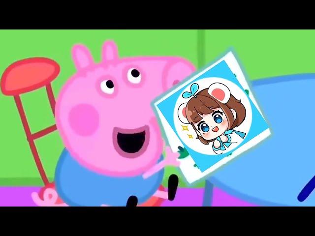 Chế Heo Peppa | George đi học | George Pig