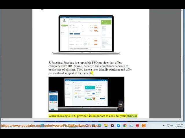 Best PEO providers