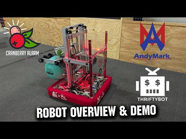 Robot Scoring Demonstrations & Breakdown | Ri3D Cranberry Alarm | REEFSCAPE 2025