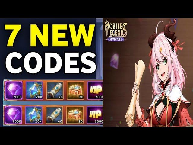 UPDATEML ADVENTURE CD KEY NOVEMBER 2024 | MOBILE LEGENDS ADVENTURE CODES | MLA CODE