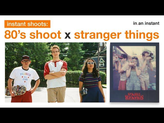 80's Inspired Shoot on Polaroid Stranger Things film [Instant Shoots]