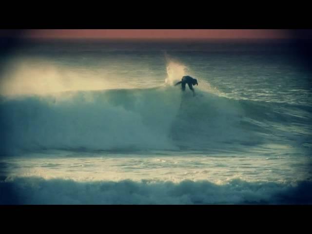 Surfing Newquay - September Sunset 3/9/2010 - Fistral beach full of Barrells