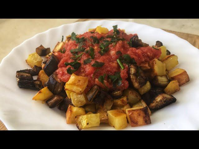 Fırında Kızartma Tarifi |Fırında Karışık Kızartma |Sebze Yemekleri |Easy Oven Roasted Vegetables