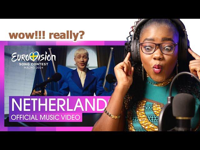 Joost Klein - Europapa | Netherlands  | Official Music Video | Eurovision 2024 REACTION!