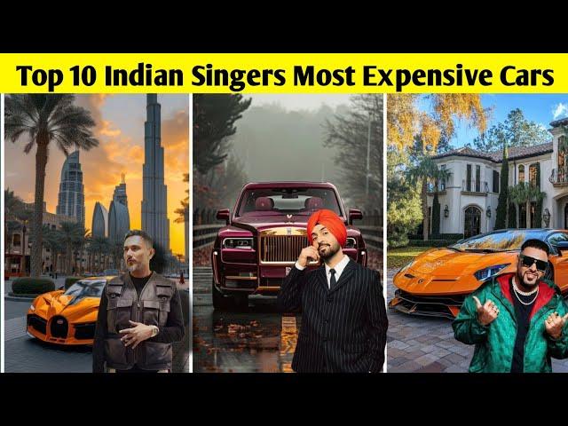 Top 10 Indian Famous Singers Most Expensive Car Collection 2025