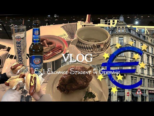  VLOG Ep.1 | 독일 교환학생 브이로그 | 부산에서 다름슈타트까지 ️ | TU Darmstadt | 우당탕탕 적응기 | 프랑크푸르트 나들이