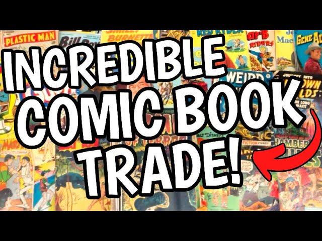 INCREDIBLE COMIC BOOK TRADE!! @Pocketsfullofcomics