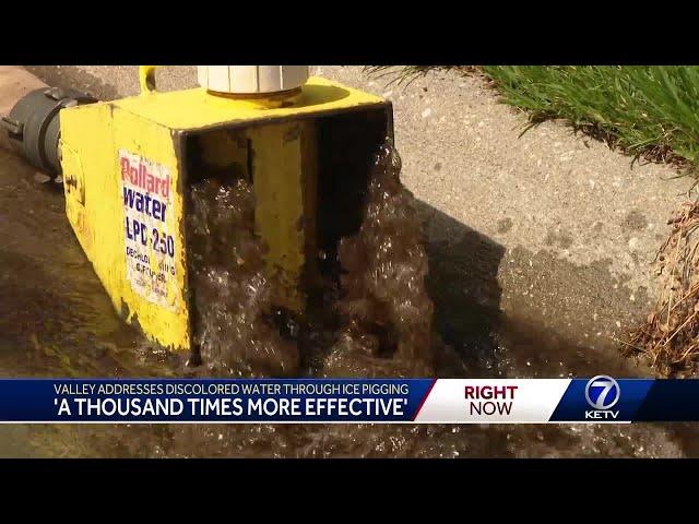 'A thousand times more effective': Valley addresses discolored water through ice pigging