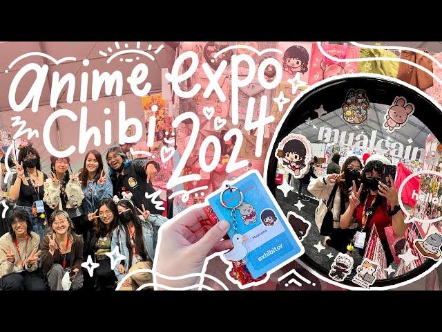 Is Anime Expo Chibi worth it? | Artist Alley Vlog 2024 | Mualcaina