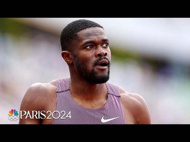 Rai Benjamin GLIDES THROUGH his first race at Trials, advances to 400m hurdles semi | NBC Sports