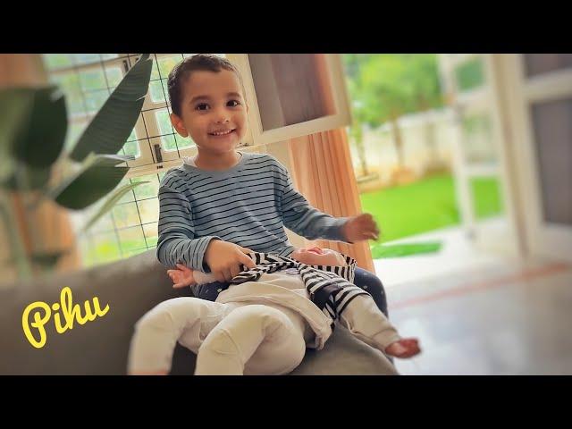 Pihu ko baby milgayi  Pihu cute moments || Pihu and Rasbhari Moments ||