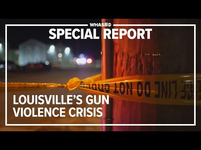 In-depth look at what's being done to solve Louisville's gun violence crisis