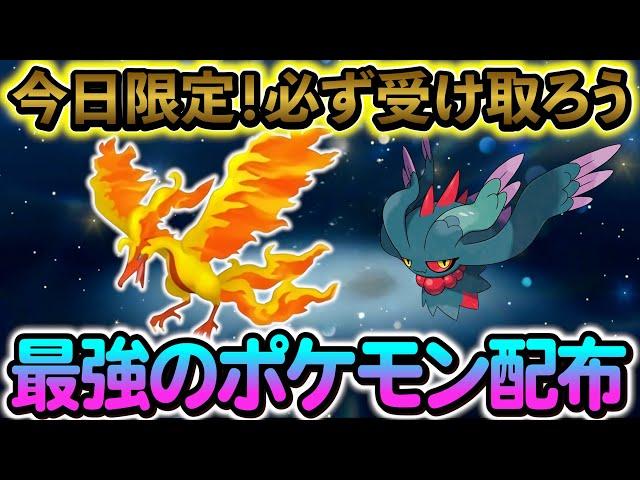[ポケモンSV]歴代最強のポケモンが配布！さらにポケポケの配布も！