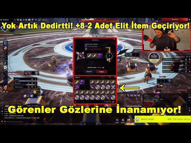 EnesZet - Yok Artık Dedirtti! +8 2 Adet Elit İtem Geçiriyor! | Rise Online