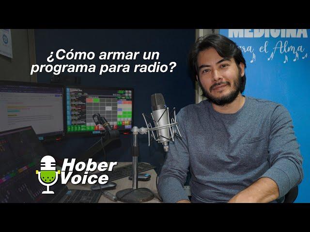 Como armar un programa de radio