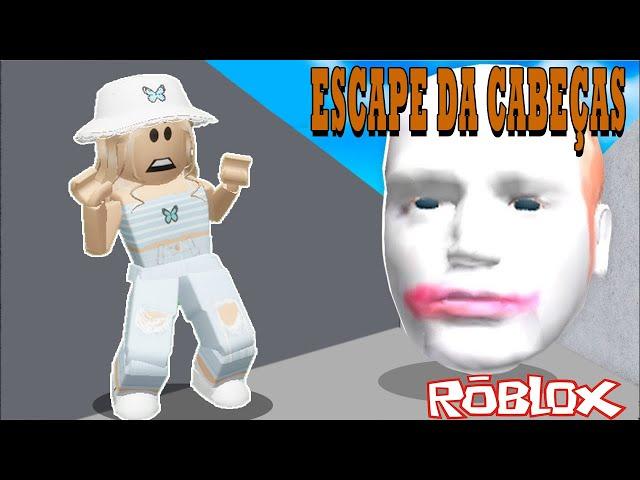 ROBLOX - FUJA DO CABEÇÃO !! (Escape Running Head)