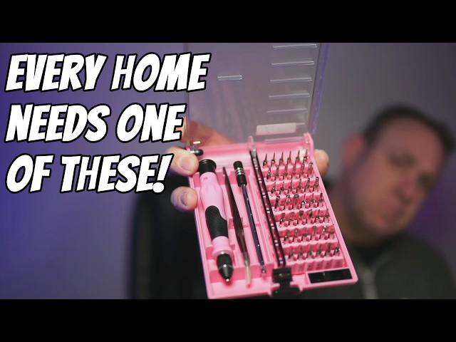 This is the best precision screwdriver set - VCELINK Pink Screwdriver Set