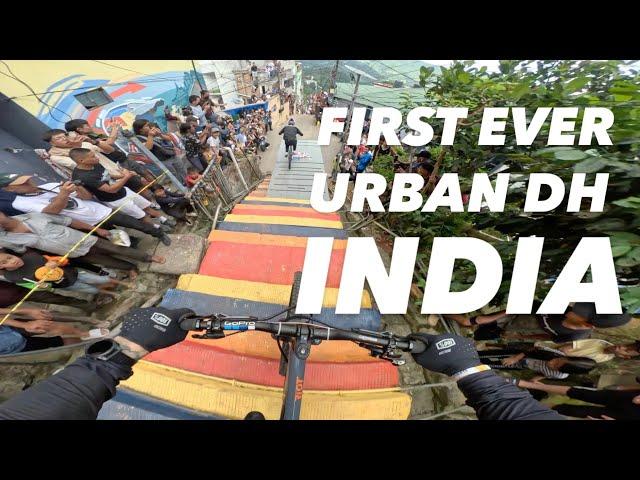 First ever URBAN DH track in India - Red Bull Aizawl Tlang Ruam 2024