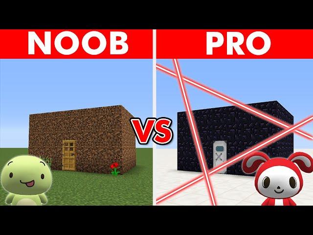 Minecraft NOOB vs PRO: SAFEST VAULT BUILD CHALLENGE