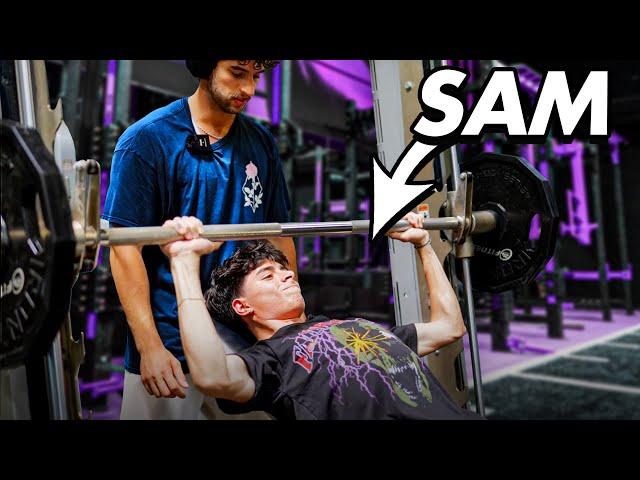 CHEST DAY w/ SAM