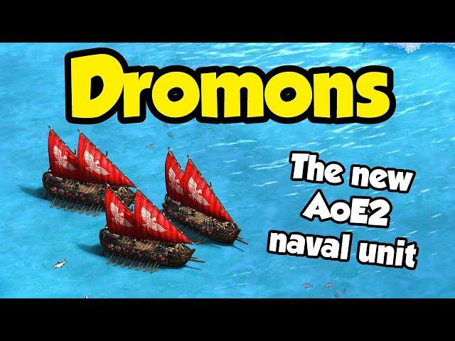 How good are Dromons? (New AoE2 unit)